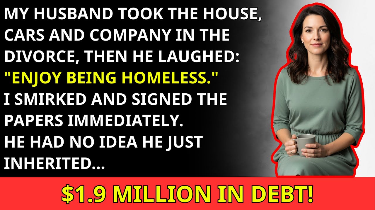 My Husband Demanded EVERYTHING In The Divorce — He Had No Idea He Was Signing His Own Ruin...