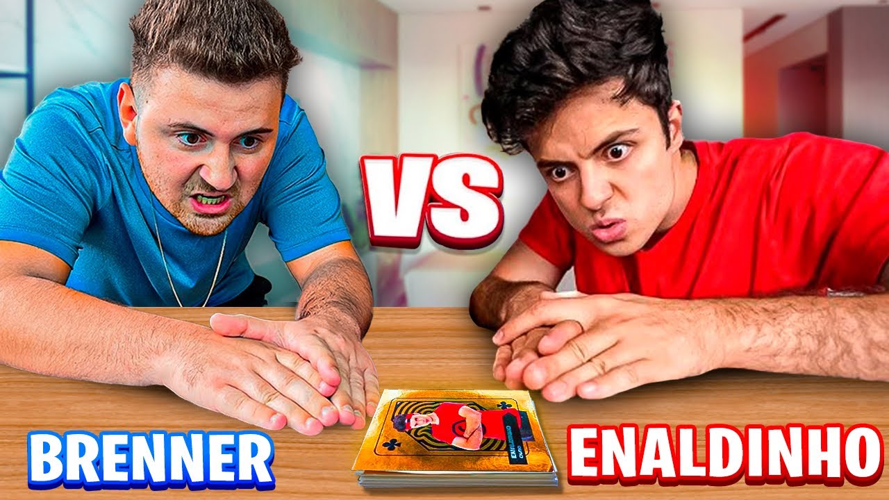 DESAFIEI O ENALDINHO NO BAFO COM FIGURINHAS LENDÁRIAS!