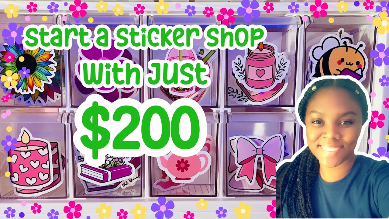 Можно ли открыть магазин наклеек в 2025 году, имея всего 200 долларов? Да, и вот как!