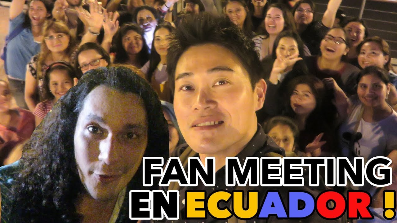 Coreano Conociendo ECUADOR por 1ra vez l FT. Felipe Crespo & Fans
