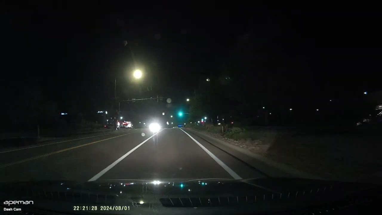 Dash Cam - Castle Rock 8.1.24 - Deer near miss on Castlegate