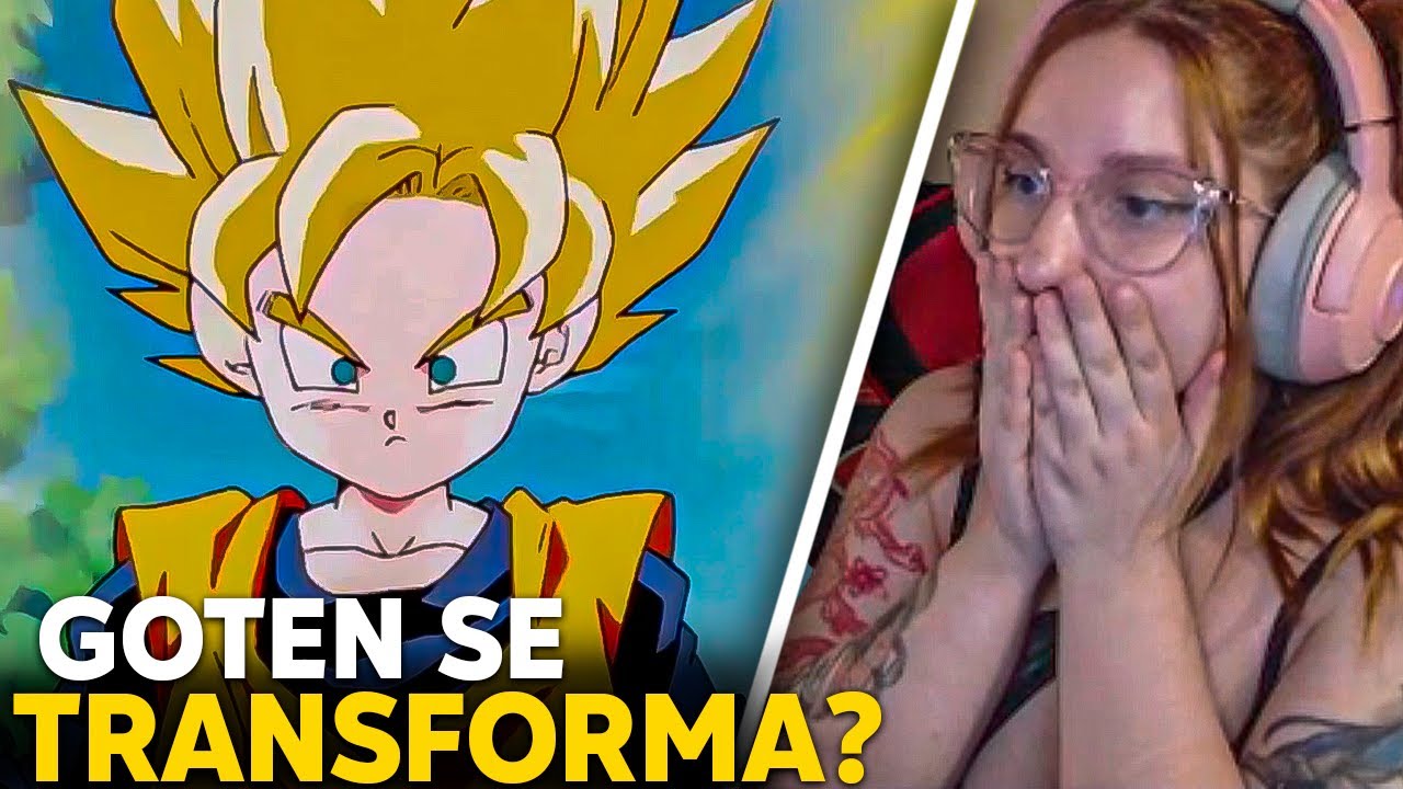 GOTEN SE TRANSFORMA EN SUPER SAIYAJIN POR PRIMERA VEZ REACCION | Dragon Ball Z por primera vez
