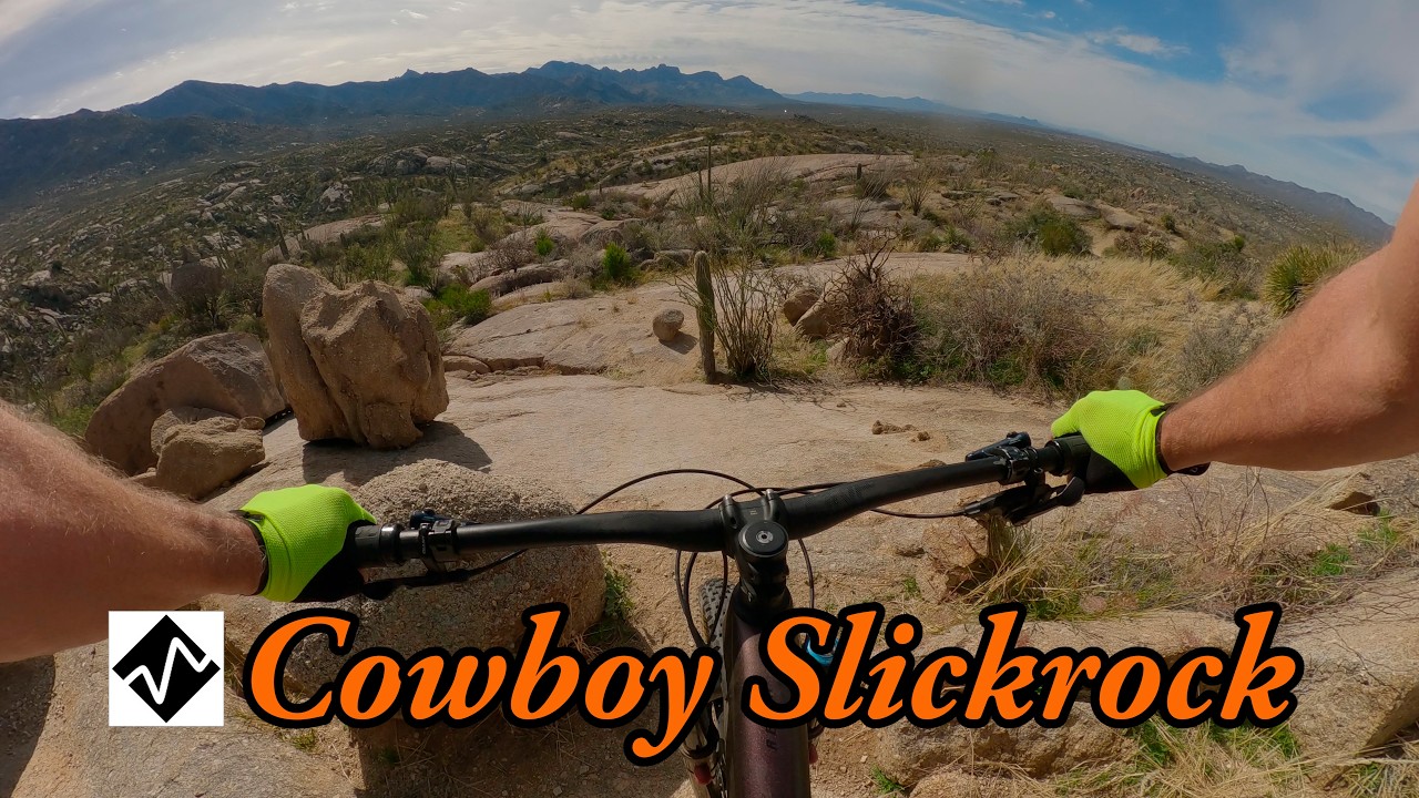 Лучшая трасса для опытных велосипедистов в Тусоне, штат Аризона — Cowboy Slickrock.