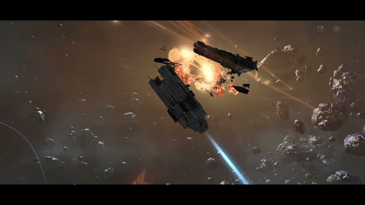 infinite lagrange exploding spaceships ( with a little lag )