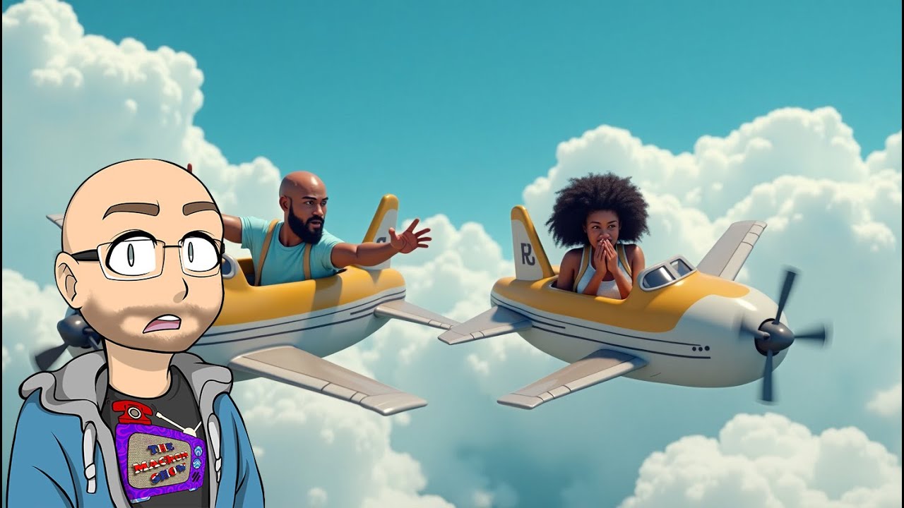 Два полета без мозгов (розыгрыш)