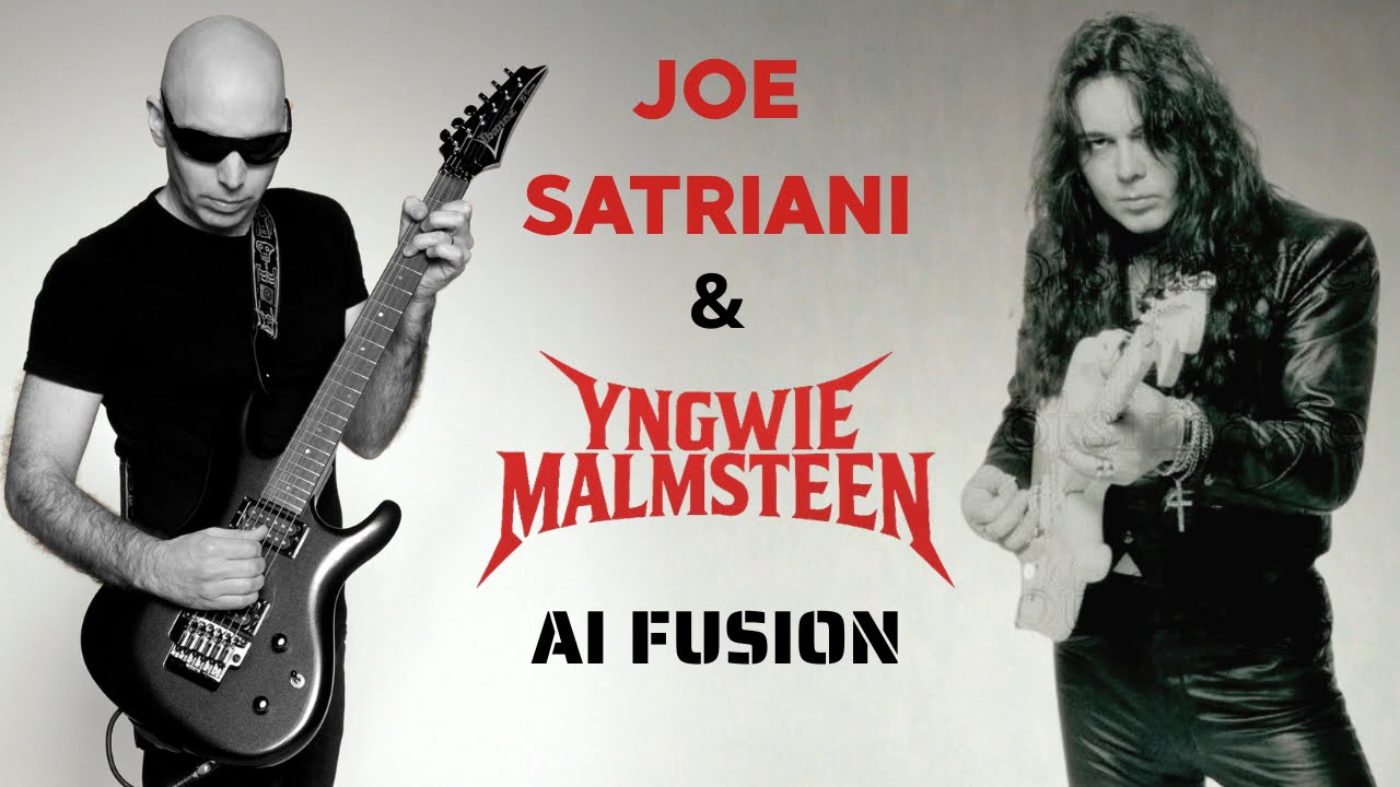 Joe Satriani x Yngwie Malmsteen | Epic AI Guitar Fusion