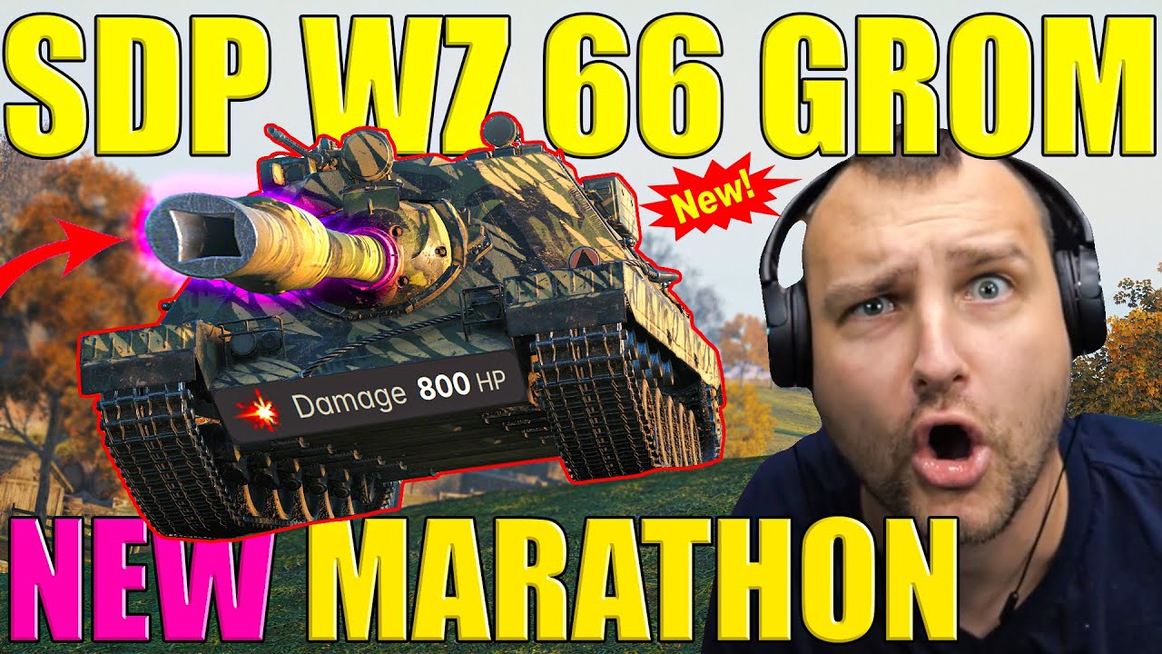 First Impressions: New 'SDP wz 66 Grom' Marathon in WoT!