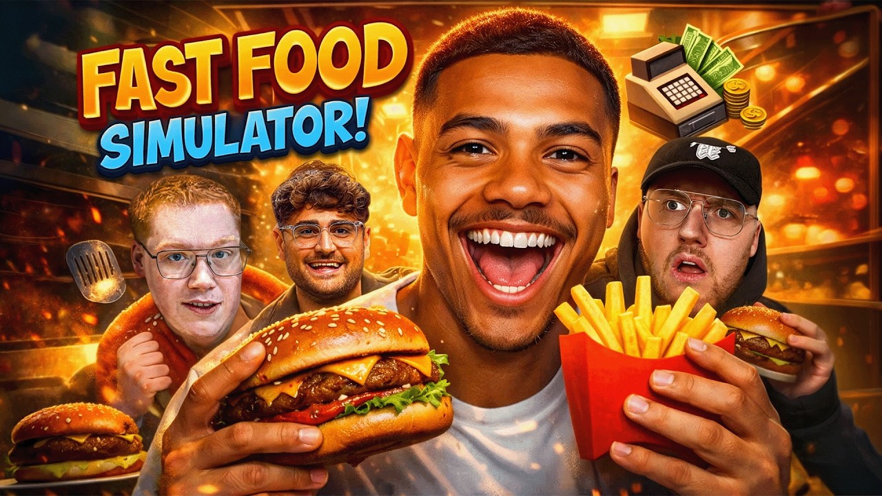😱WIR MACHEN UNSEREN EIGENEN LADEN AUF..!!🍟🍔 FAST FOOD SIMULATOR MIT ELI, ZARBEX & GTIME | Teil 1