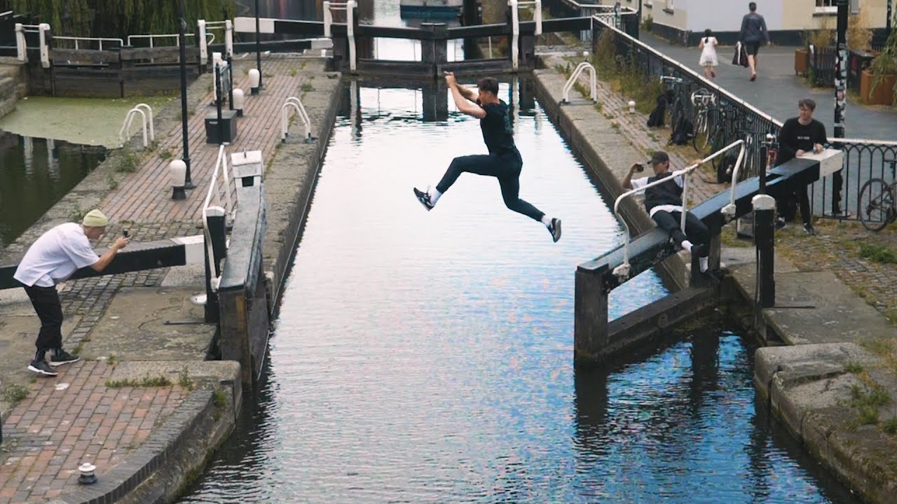 London Canal Parkour Bike Tour 🇬🇧
