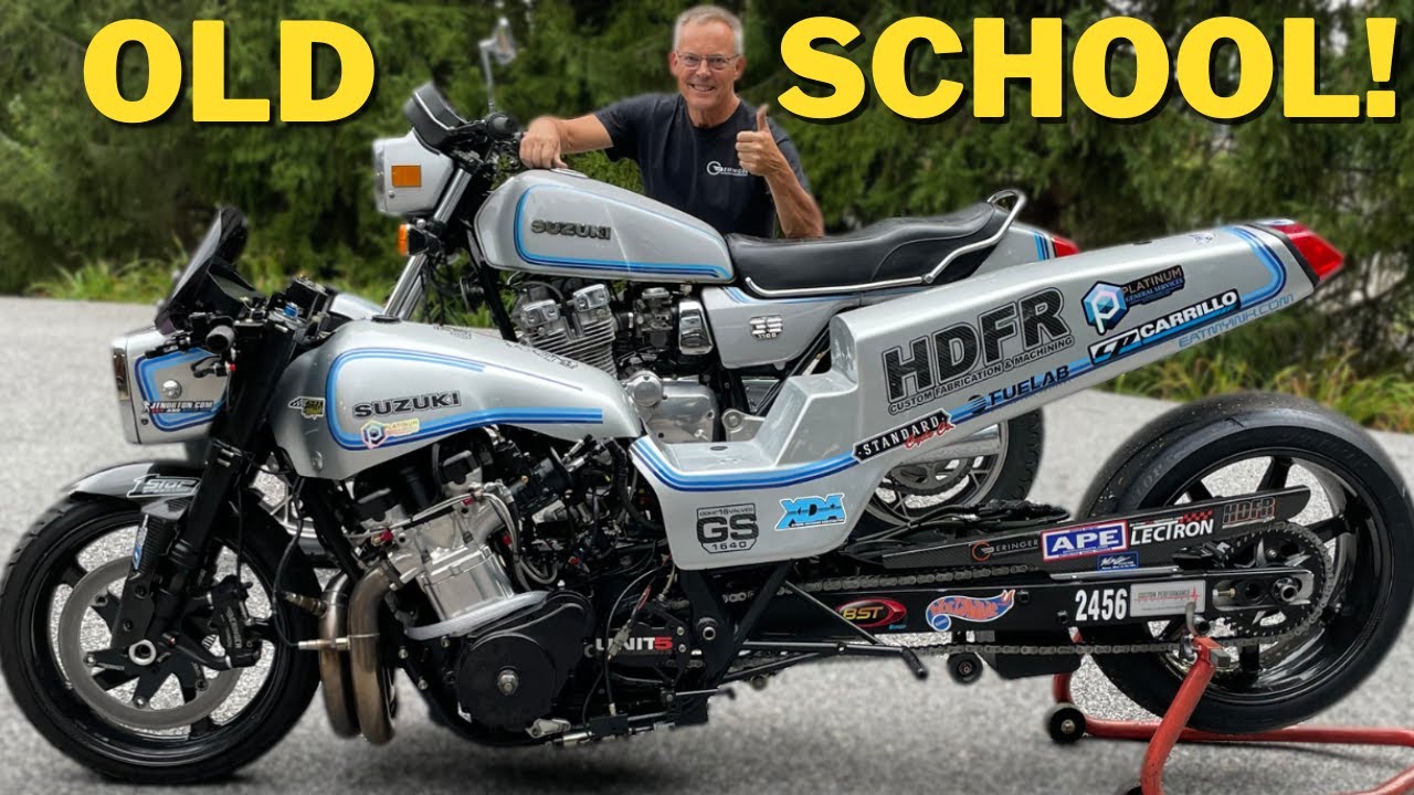 World's Fastest NITROUS Street Bike...and how it started as a 1980 Suzuki GS 1100!
