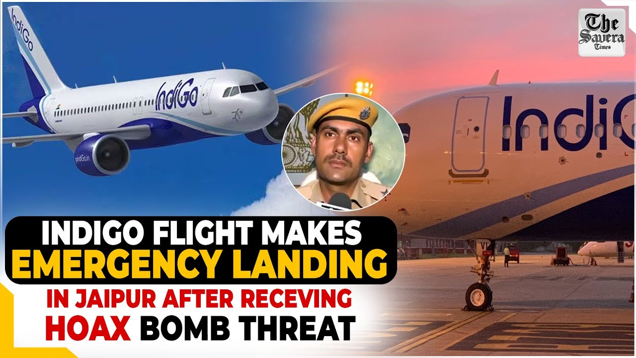 [LIVE] IndiGo flight makes emergency landing in Jaipur after receving hoax bomb threat