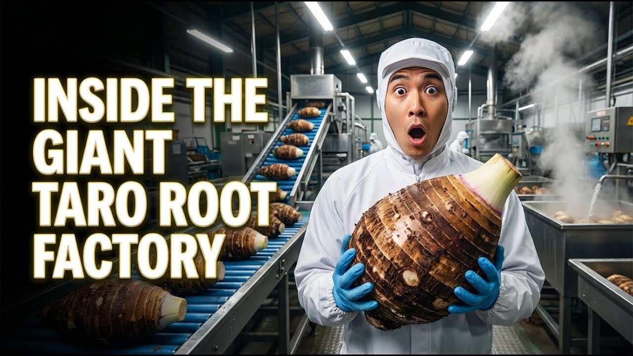 Inside the Giant Taro Root Factory &ndash; America&rsquo;s Most Unknown Root Crop at Scale