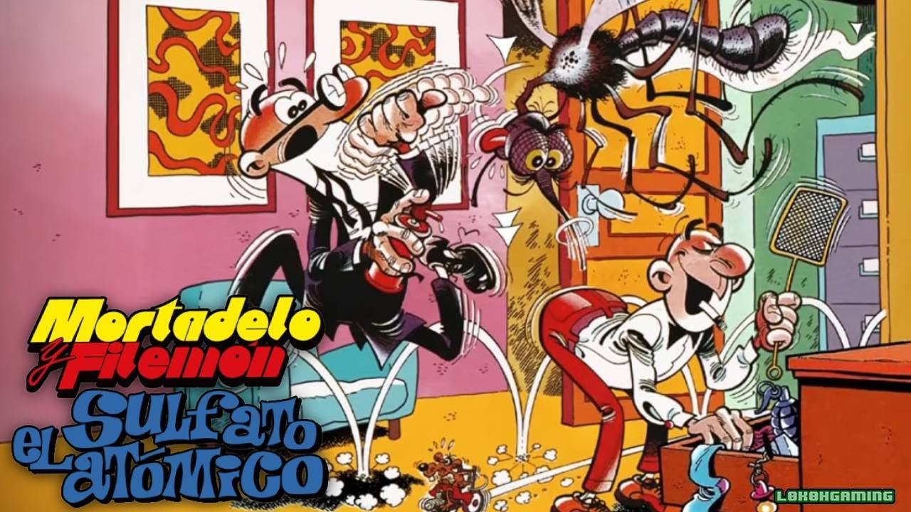 Mortadelo y Filemon El Sulfato Atomico - Juego Completo - Full Game - Nostalgia - PS5 Gameplay