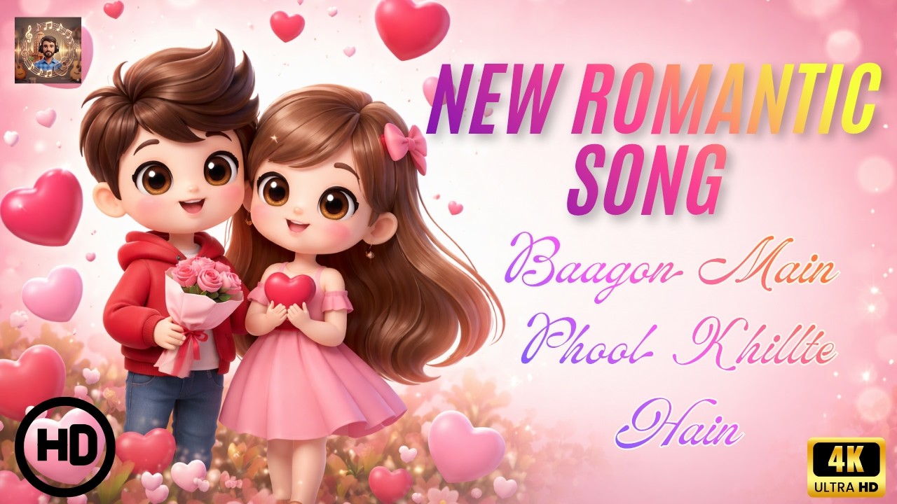 Bagon Main Phool Khilte Hain  ❤️  Song Remake | Hindi Lyrical Video 4K | Trending Love Song 2026
