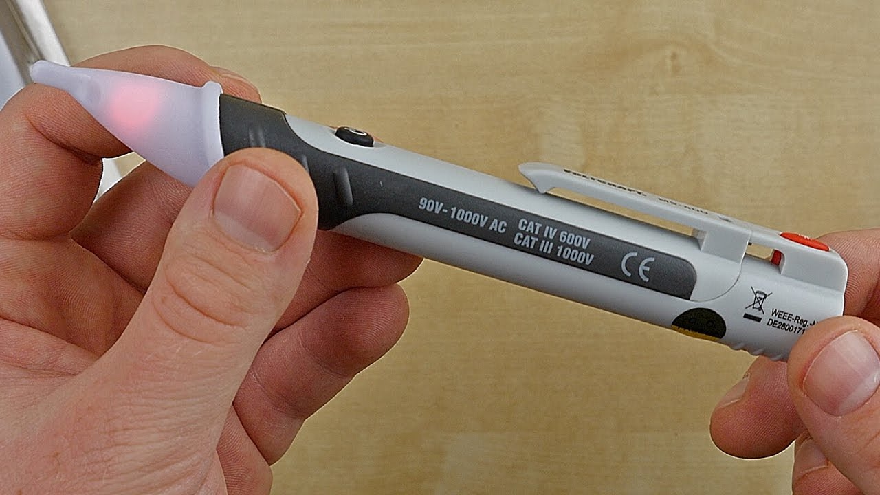 Voltcraft MS400 LED // Berührungsloser Spannungsprüfer // TEST / REVIEW (DEUTSCH)