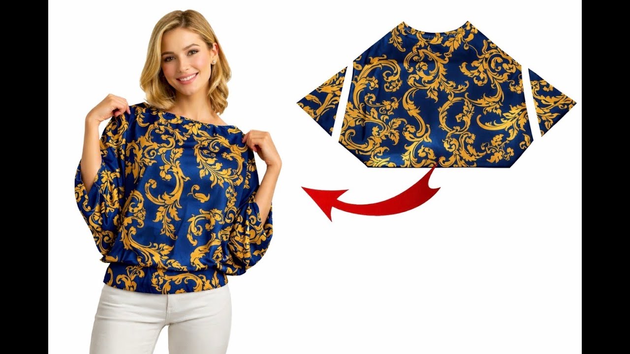 DIY Blouse ✂️ Easy & Stylish |2026