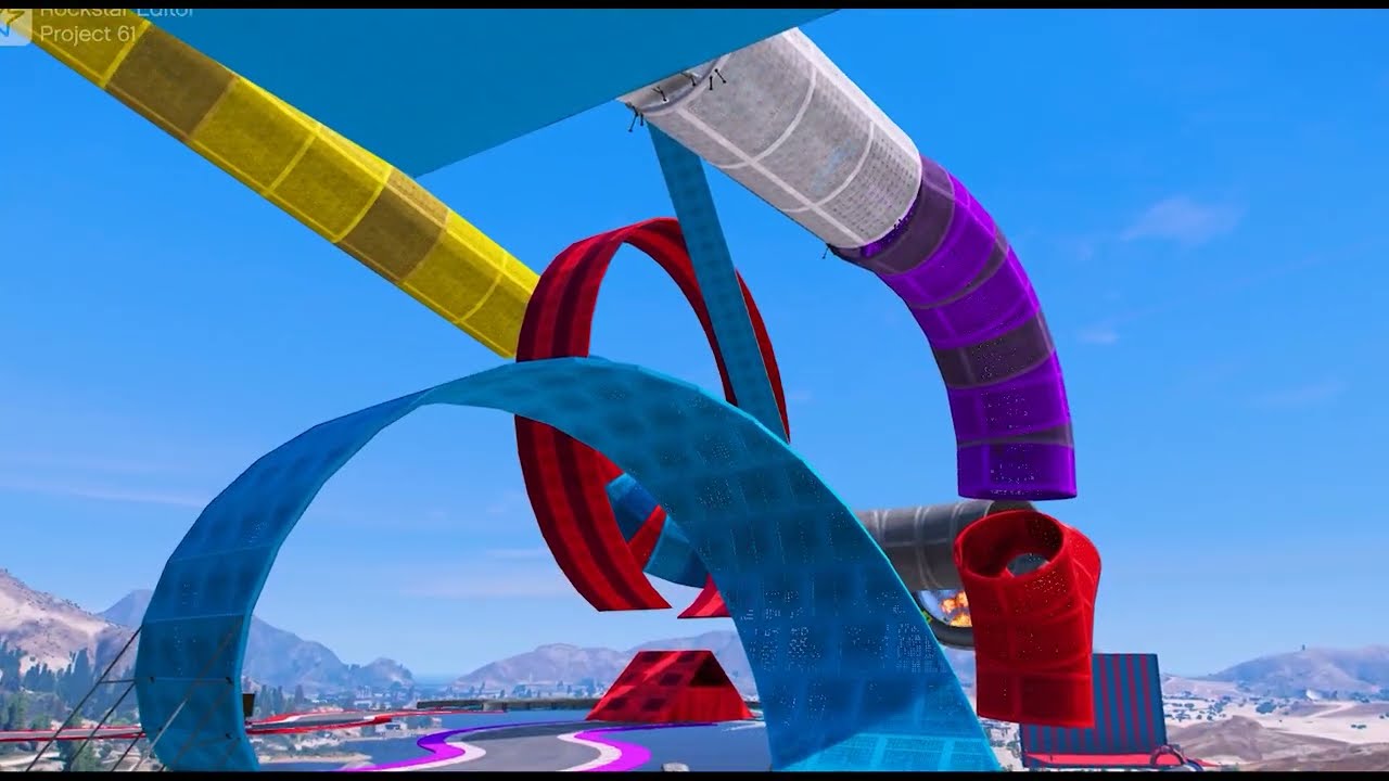 GTA 5 Crazy Ragdolls | Spiderman by Quad Bike On Rainbow Spiders Bridge (Spider Shark Jumps)