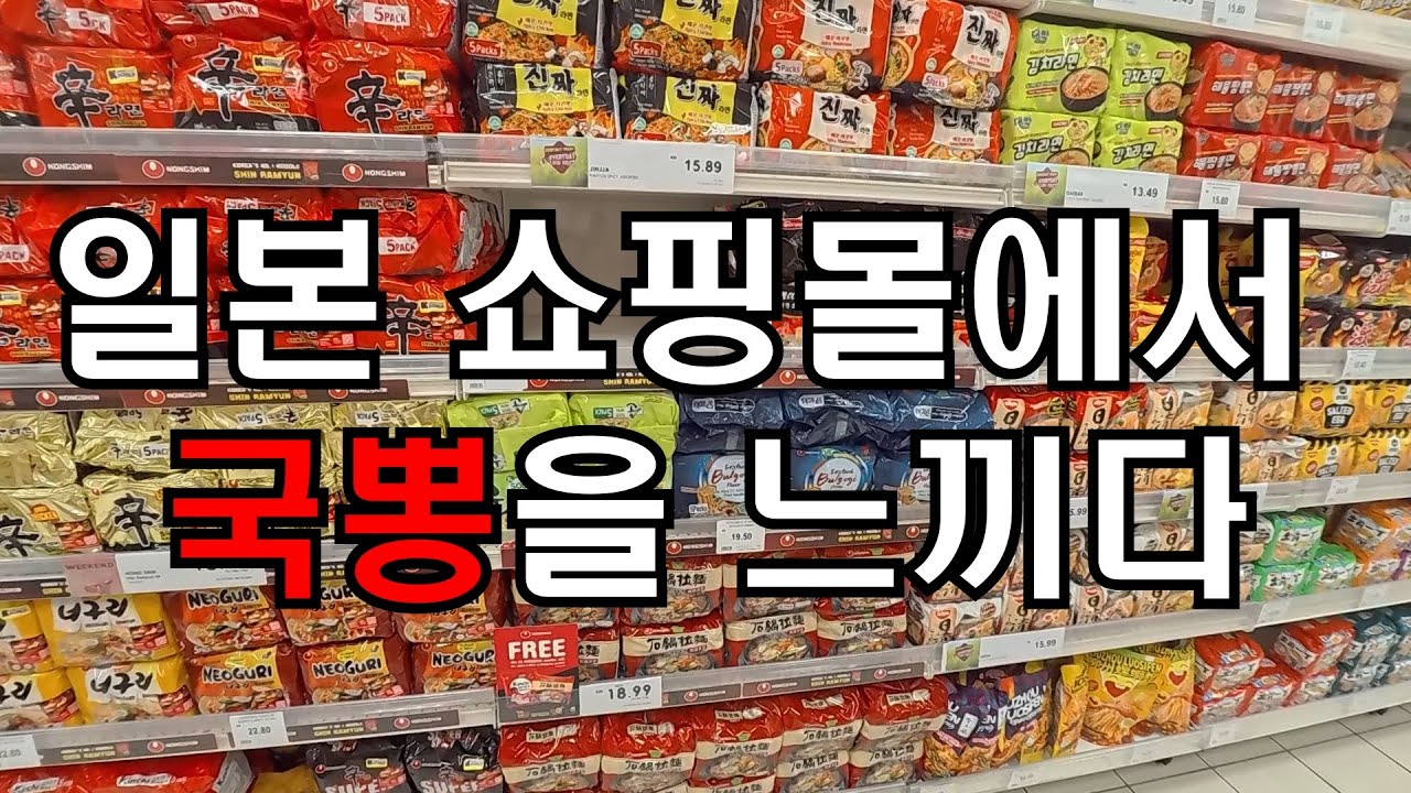 (한글)일본 쇼핑몰에서 국뽕을 느끼다 [말레이시아_06]