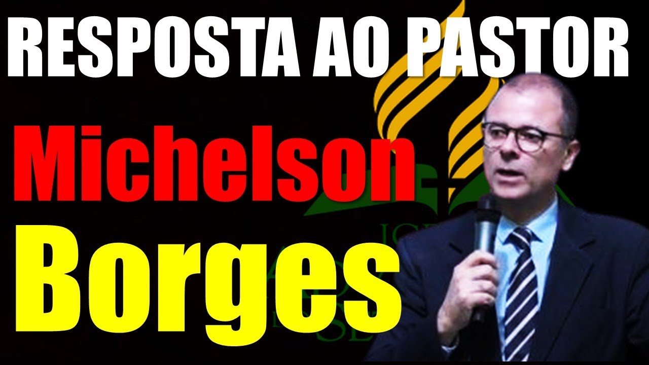 RESPOSTA AO PASTOR Michelson Borges - BATIZADO NUM BALDE DE VINAGRE
