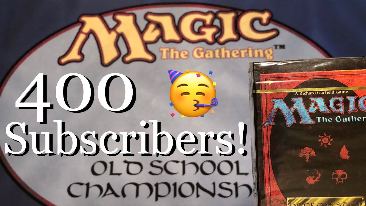 4th Edition Starter Deck Opening for 400 Subs!
