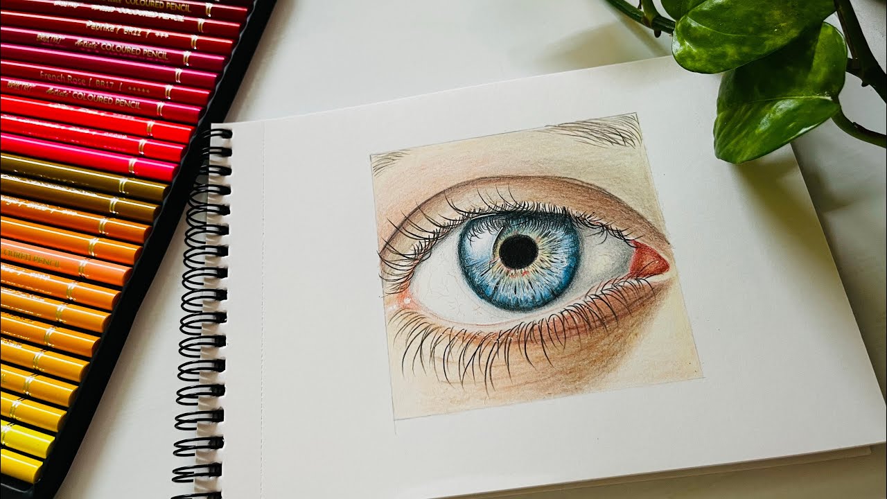 How to Draw Realistic Skin Around the Eye | Eye Drawing Part 2 