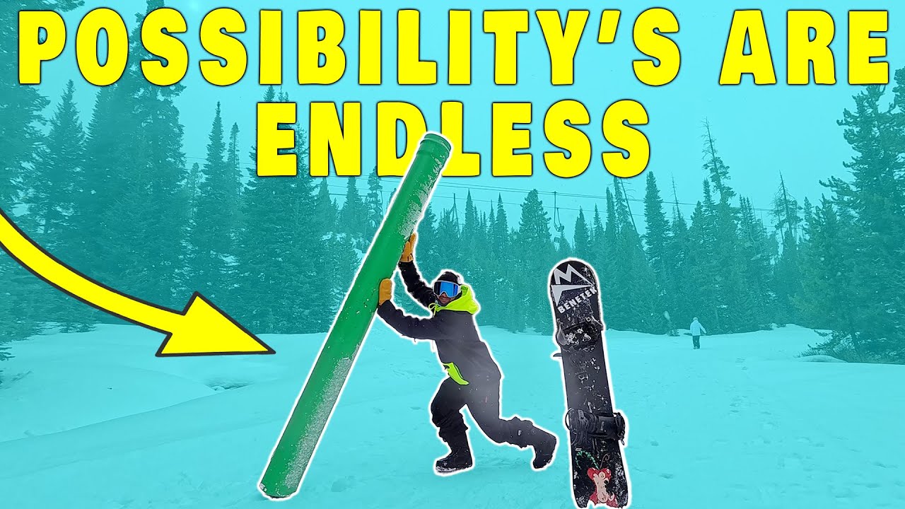 How To Build A Backyard Snowboard Park | Tommie's Dream Park?