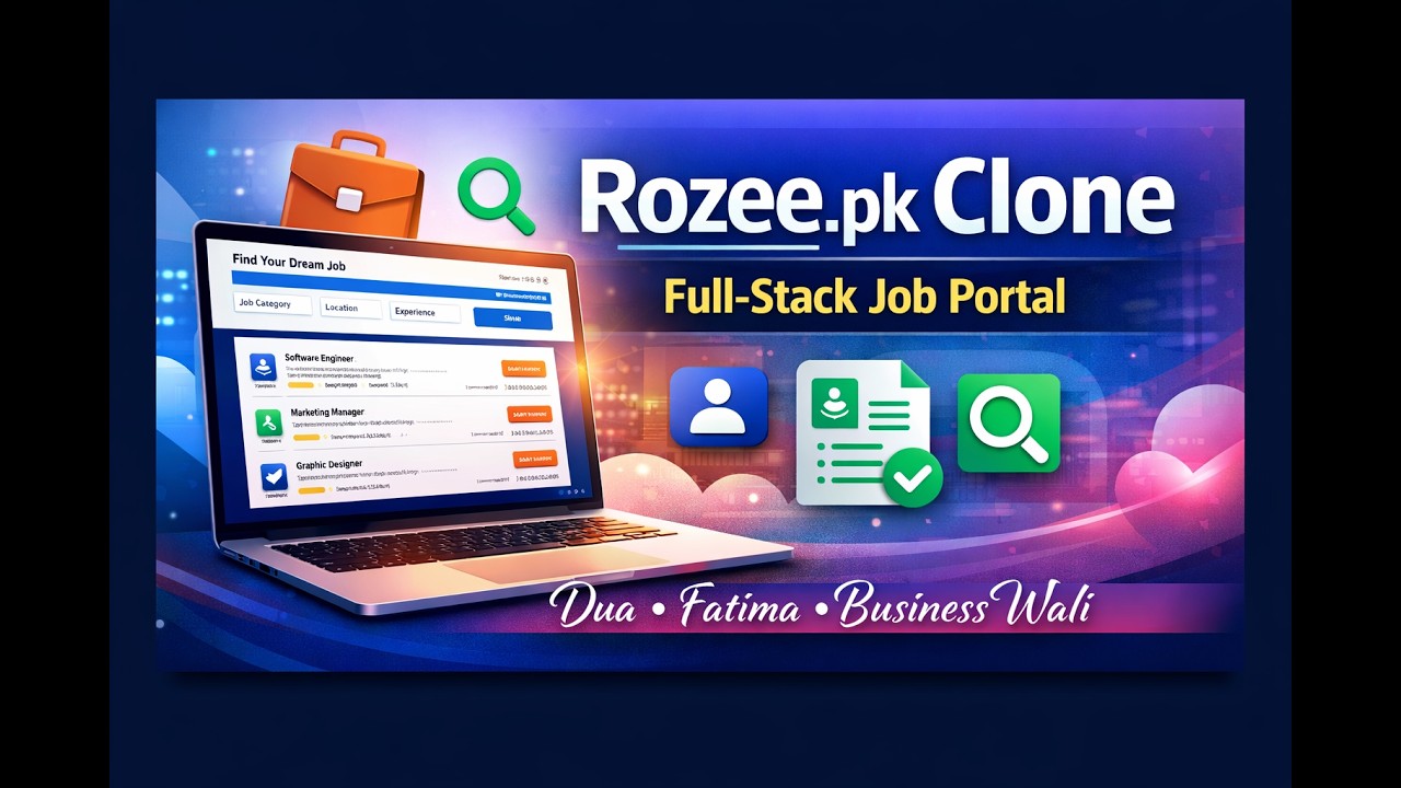 Book: 03/Task 14/Rozee.pk Clone—Full-Stack Job Portal