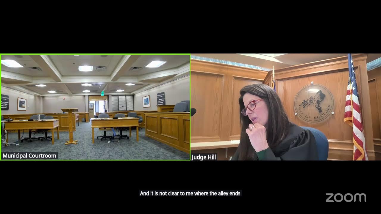 Friday, March 13, 2026 Boulder Municipal Court Session