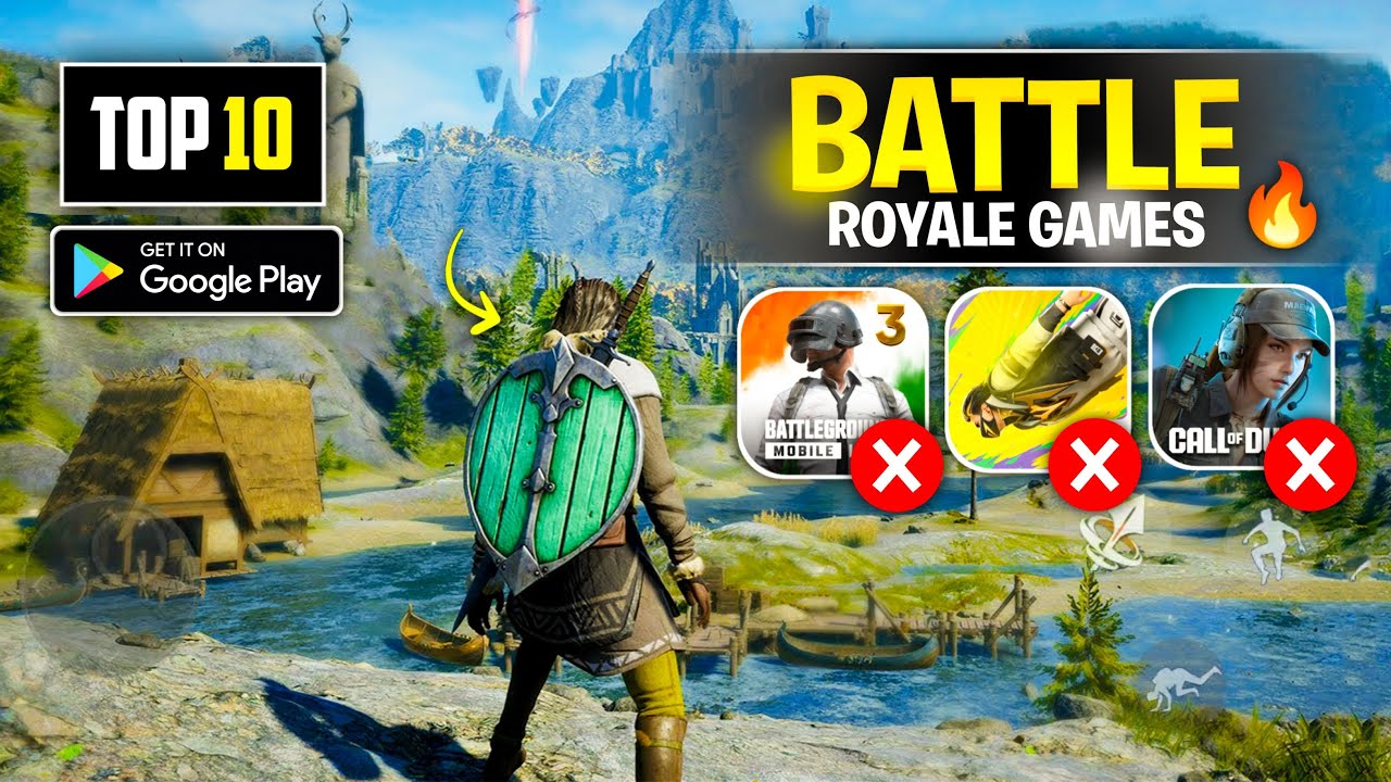 Top 10 New Battle Royale Games for Android 2024 | Best Battle Royale Games Like Free Fire & BGMI