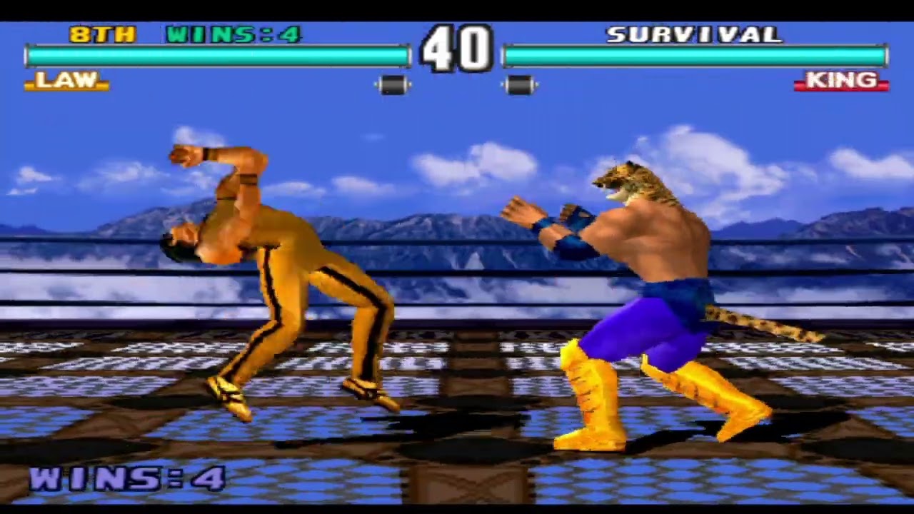 Tekken 3 Forest Law Survival Battle