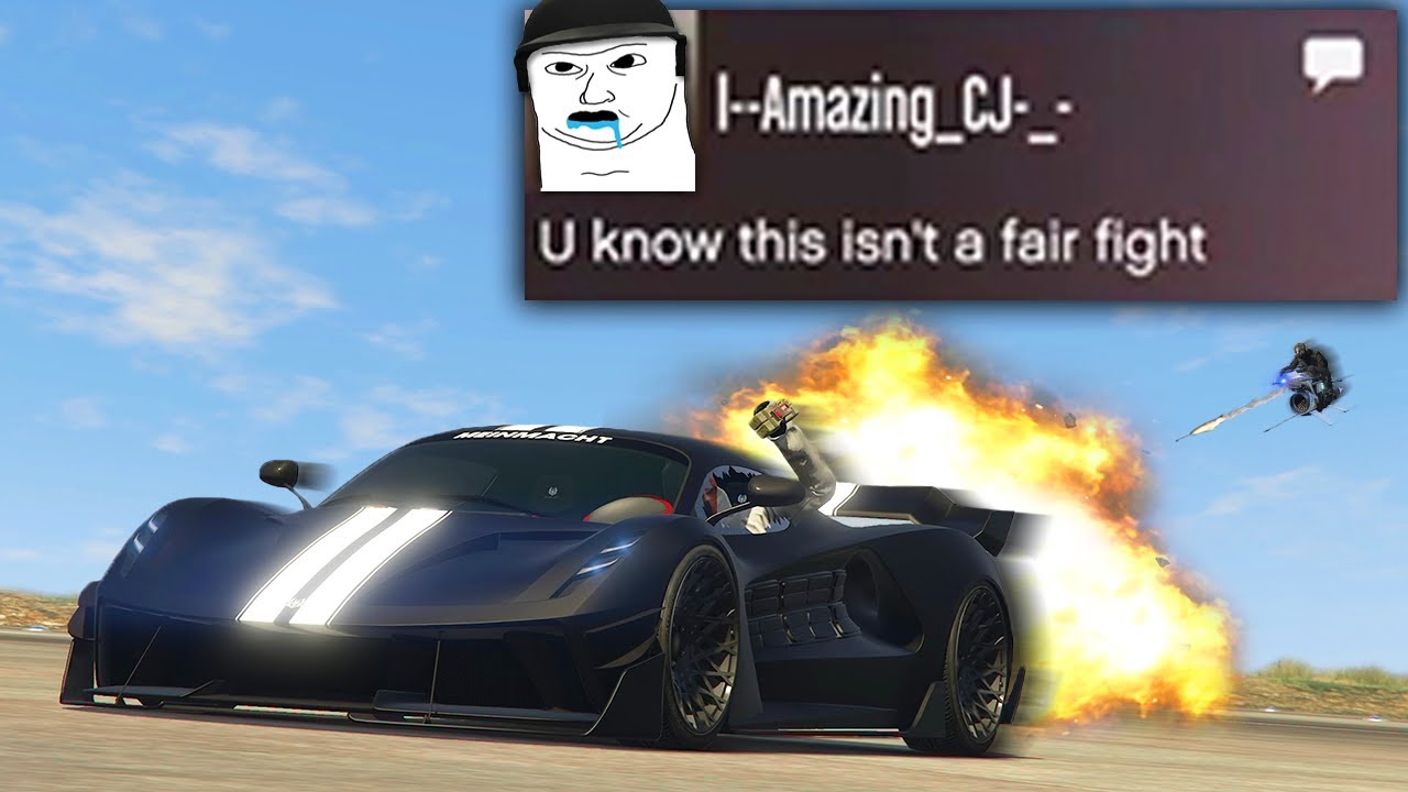 Trolling The Biggest Cargo Griefer Who Won't Stop Stalking Me (GTA Online)