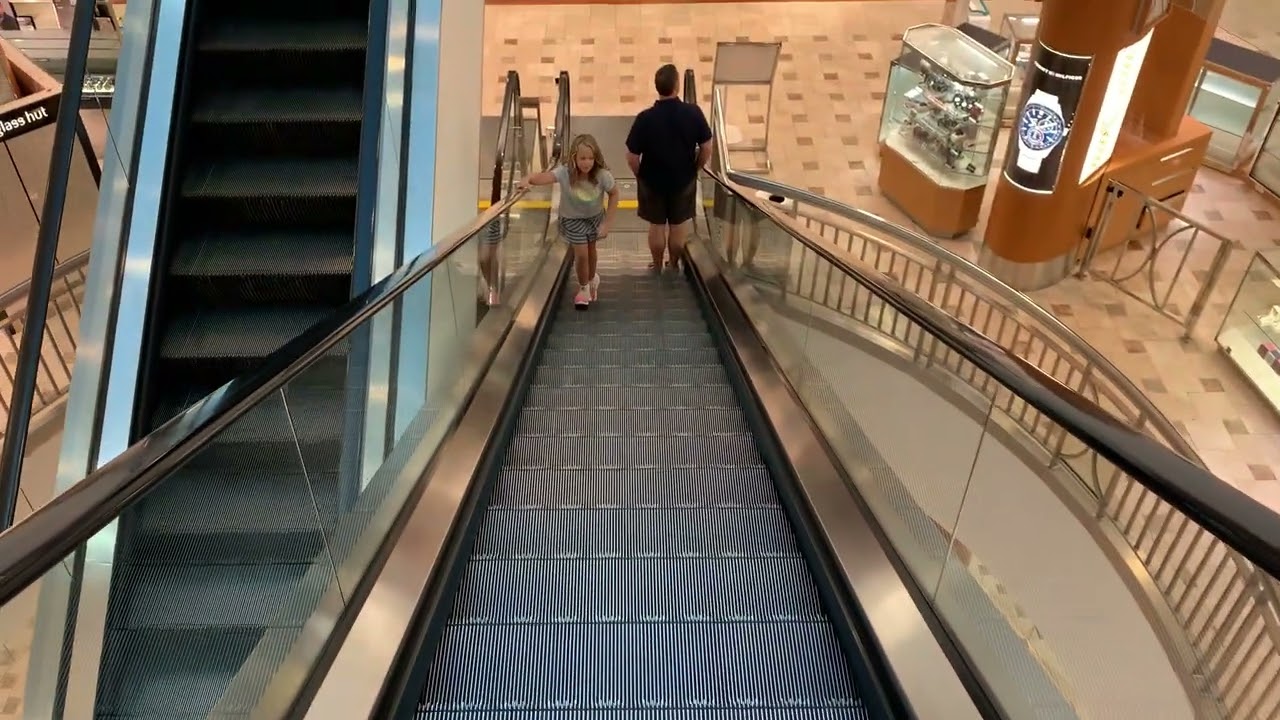 Schindler Hydraulic Escalators, Macy’s Men, Fair Oaks Mall, Fairfax, VA