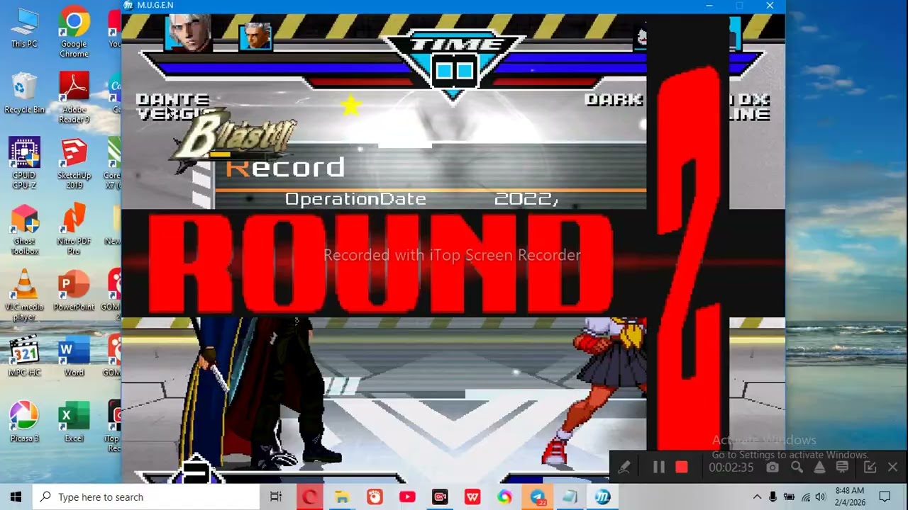 Mugen Battle Dante and Vergil vs Dark Sakura and Marceline