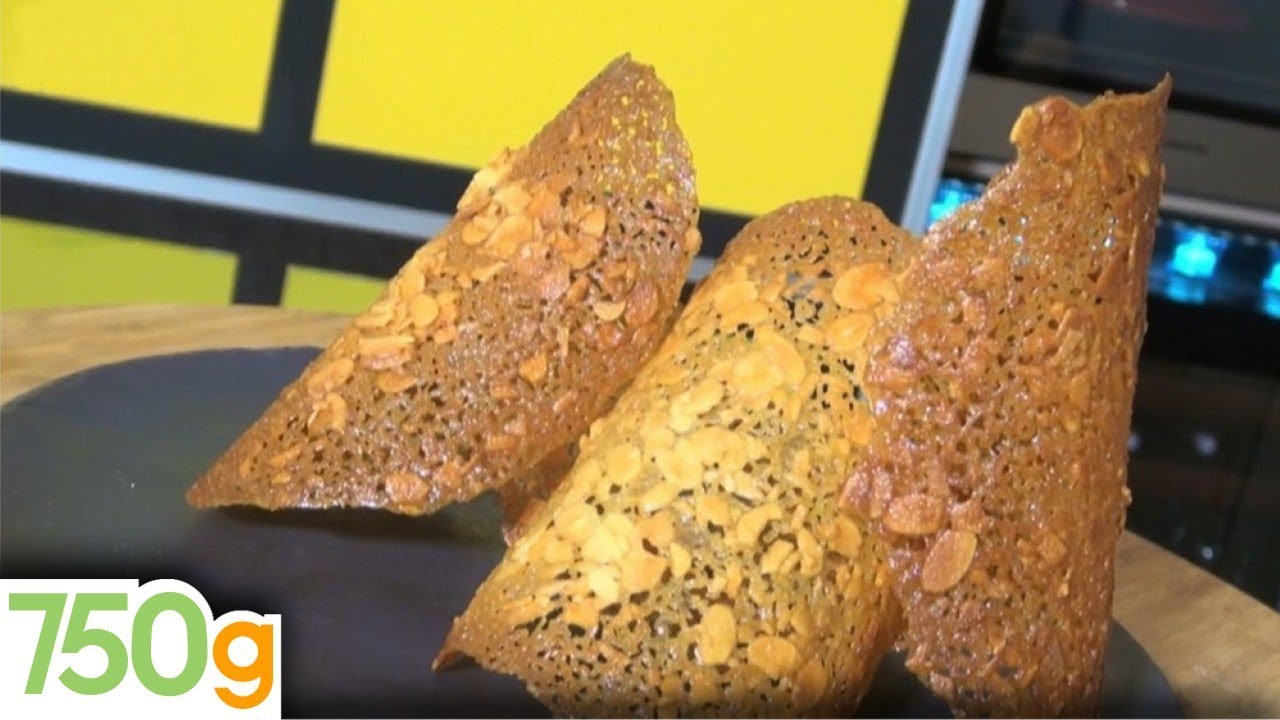 Recette des Tuiles dentelles à l'orange - 750g