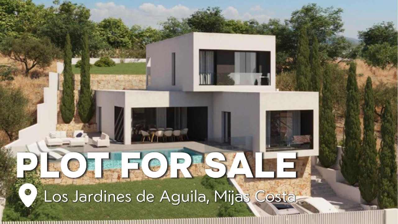 Plot with building license in place to build your dream Villa in Jardines del Aguila with ipp spain