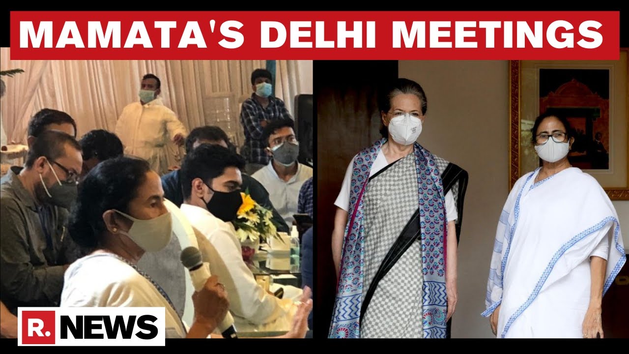 Mamata Banerjee Meets Sonia Gandhi; Declares Congress Chief Wants Opposition Unity