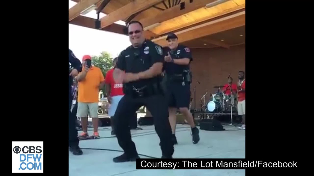Video Of Dancing Mansfield Officer Goes Viral After Benefit Concert
