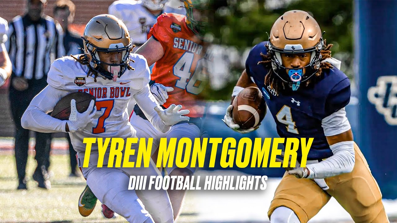 Tyren Montgomery highlights: The Senior Bowl breakout, rising NFL prospect from DIII John Carroll