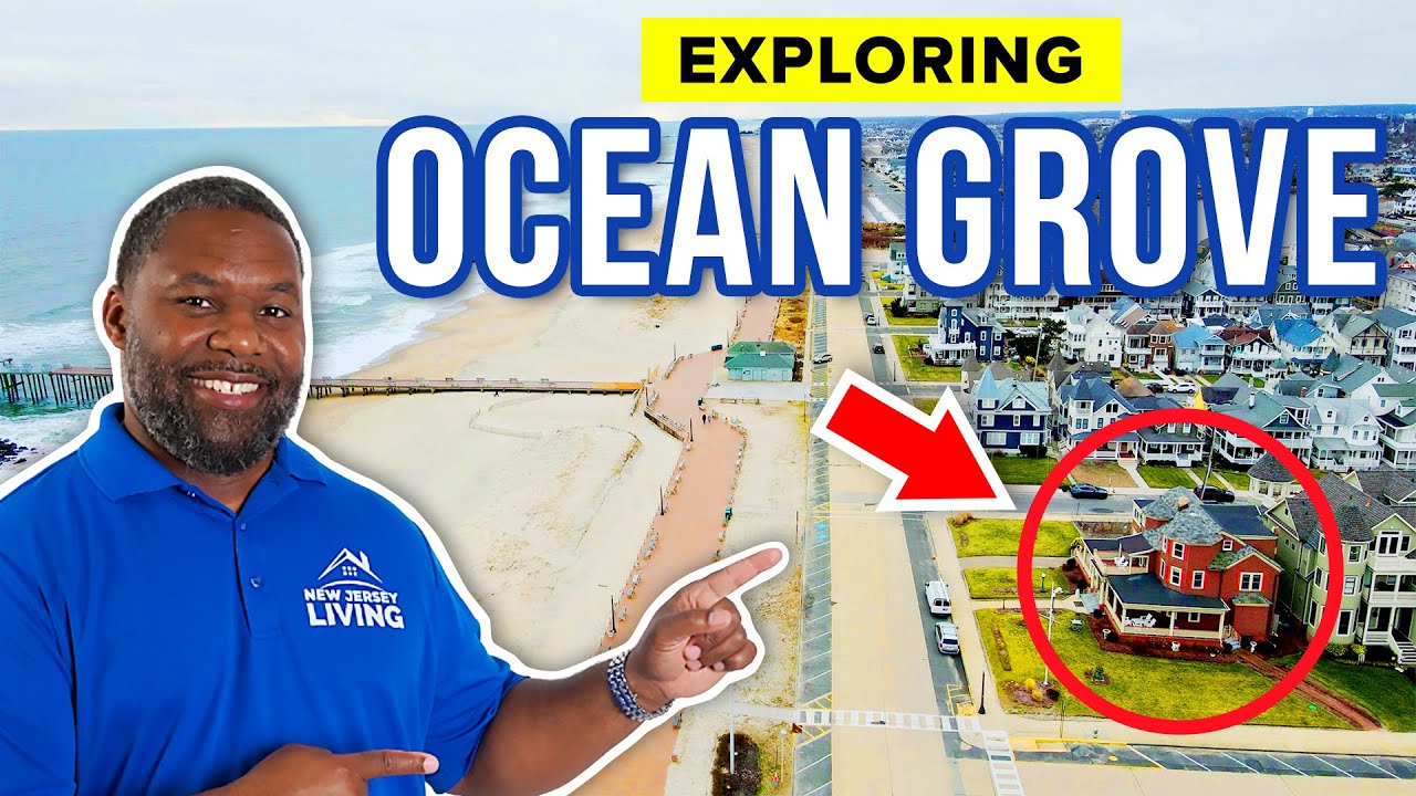 Exploring OCEAN GROVE New Jersey | Live in New Jersey's TOP-QUALITY Beach Locations 💰