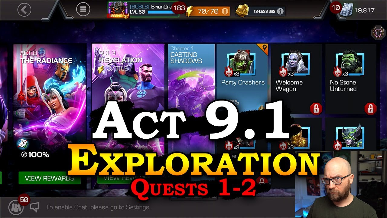 Starting Act 9