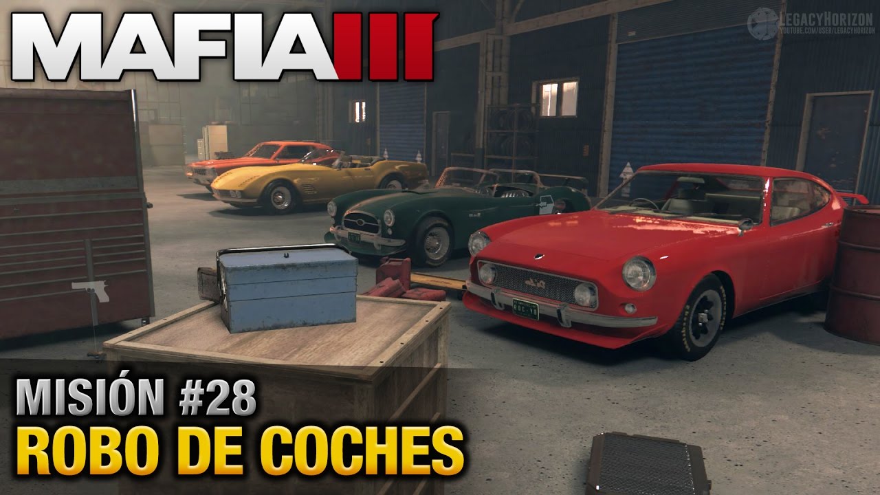 Mafia 3 PC - Misión #28 - Robo de coches (Español / Sin Comentario - 1080p 60fps)