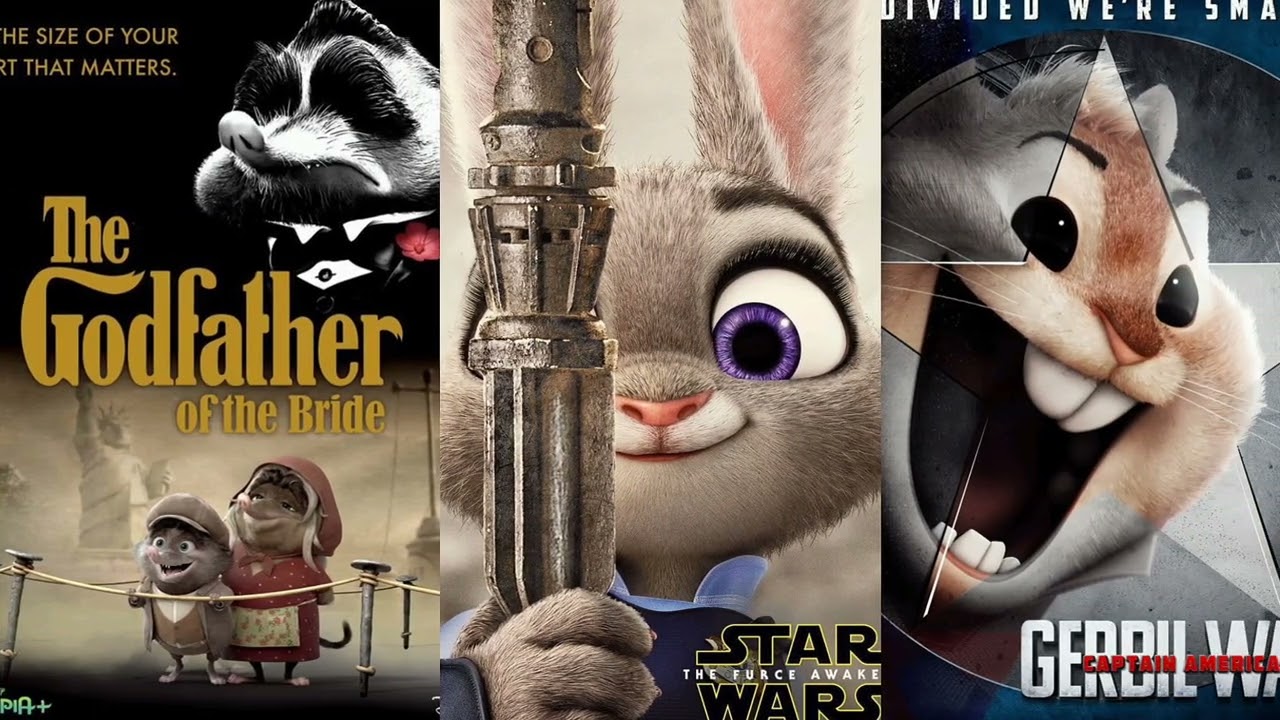 Parody posters for the movie 