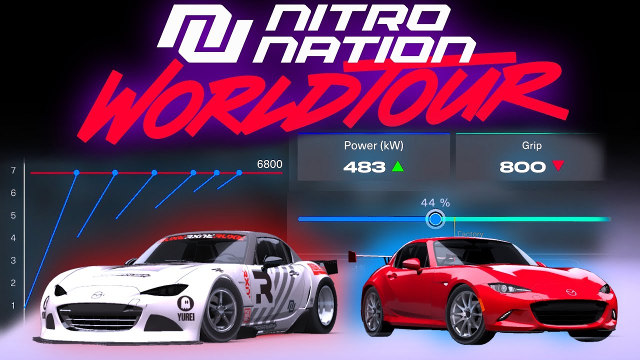 NITRO NATION 🌐 WORLD TOUR / HOW TO TUNE YOUR CAR 🏆