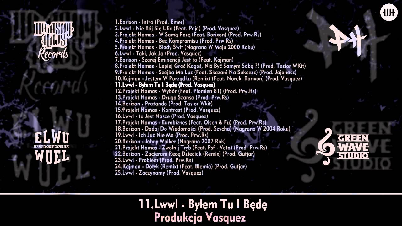 LWWL - Byłem tu i będę /Borixon,Norek,Pęku,Kajman,Blemia,Pawlak/ prod. Vasquez