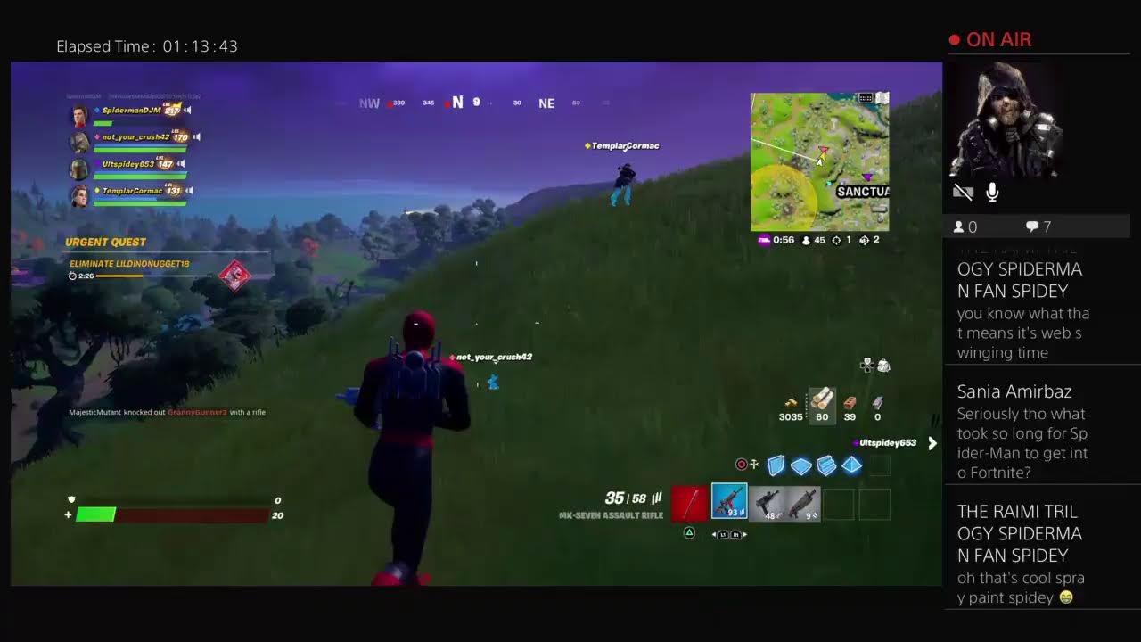 Spider-Verse in Fortnite