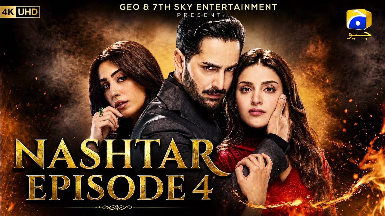 Nashtar Episode 04 [Eng Sub] Digitally Presented by Happilac Paints | Danish Taimoor - Anmol Baloch