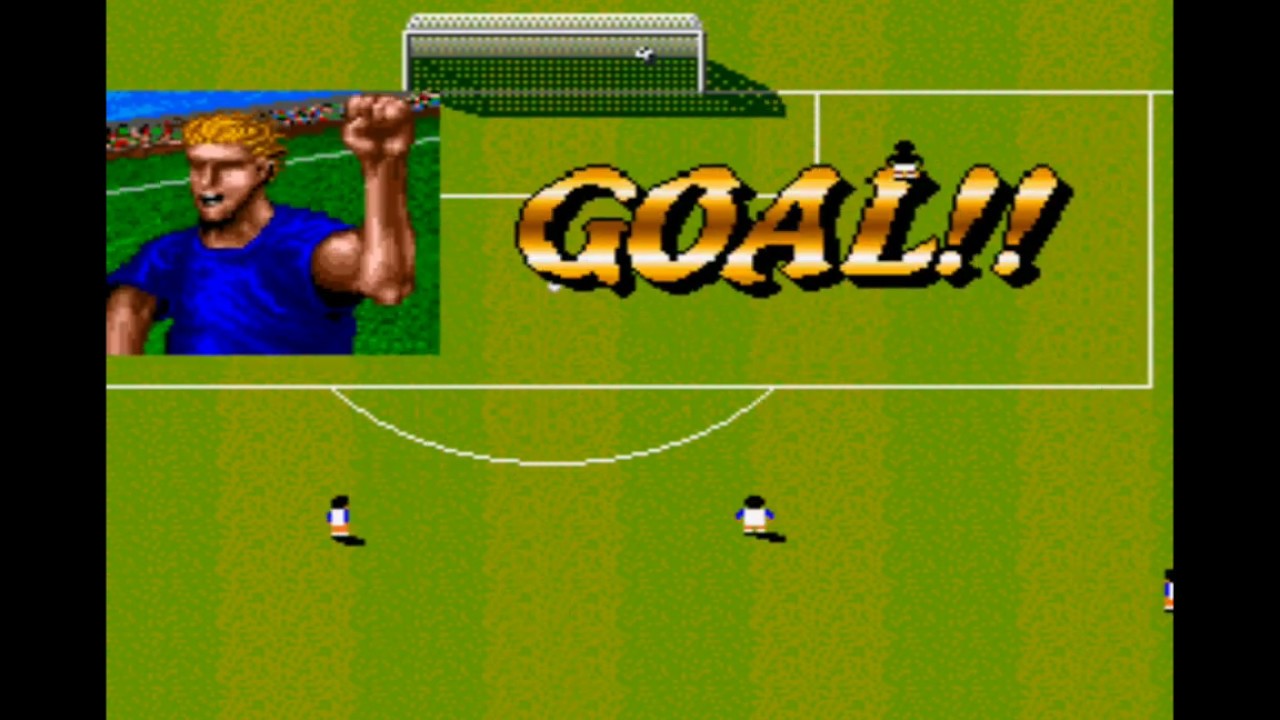 SNES Sensible Soccer gameplay video