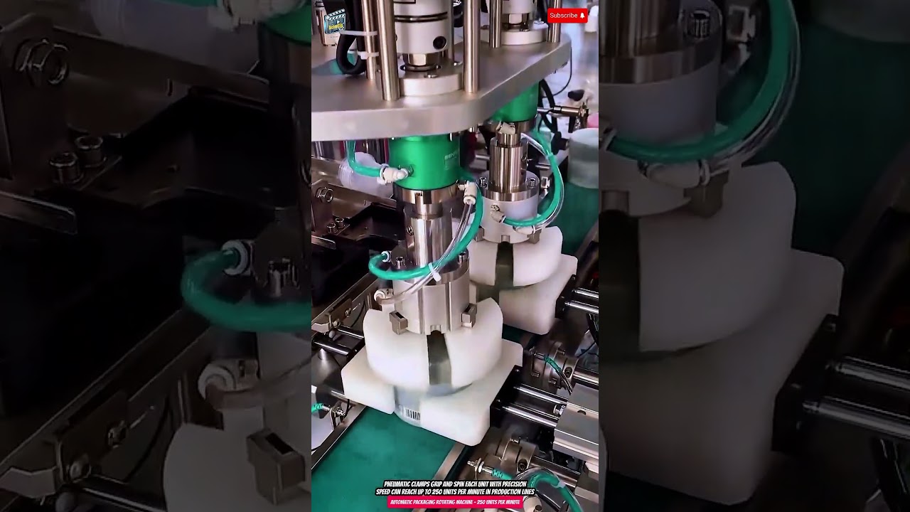 Automatic Packaging Rotating Machine – 250 Units Per Minute