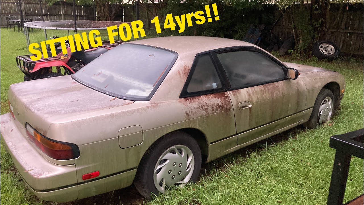 Yard find! S13 240sx | FIRST START and WASh in over a DECADE!