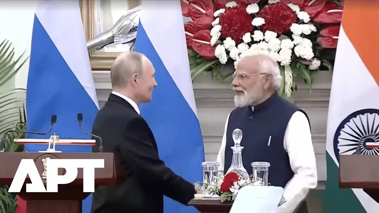 Путин и Моди стали свидетелями подписания соглашений между Индией и Россией: о миграции, мобильно...